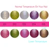 6PCS/LOT High Quality Soak Off temperature change color uv gel Nail Polish