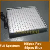 Wholesale 220 LED Blue + Red Indoor Garden Hydroponic Plant Grow Light Panel 14 Watt + Hanging Kit DHL UPS