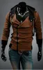 Plus Size M-6XL NEW HOT Men's Slim Personalized hat Design Hoodies & Sweatshirts Jacket Sweater Assassins creed Coat