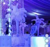 Beautiful White ostrich feather table centerpieces Wedding decoration