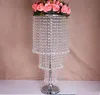 Wedding decoration crystal flower vase for home decor/handmade flower of crystal vase