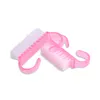 200pcs/lot Pink Nail Art Brush Tools Dust Clean Manicure Pedicure Tool Nail Accessories