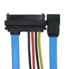 Serial ATA do SATA SAS 29 Pin do SATA 7 PIN 4 Pin Cable Męski Złącze Kabel Adaptera 0.7meters C06S2