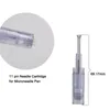 10st Derma Pen Microneedle Tips 11 Nål Noven-XL Patroner Passar Dermapen 2, Goldpen, Dr Dermic Skin Care Lighten Whitening