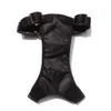 Hond nylon harnas + leiband + verstelbare auto voertuig Auto Seat Safety riem Gordel Combo Set met Quick Release gespen, zwart