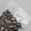 12 * 18cm (4.7 * 7.1 ") Nylon vakuum Matlagringsförpackningspåsar Klar Öppna Top Heat Seal Packing Pouches Moist Barriers Food Package Bag