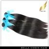 Indian Straight Hair Extension Vigin Remy Hair Weave 10-34 Inch Grade 3pcs Lot Natural Color