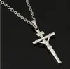 New Fashion 18K oro / argento collana croce placcata collana Gesù Gesù