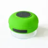 Mini portátil impermeable baño ducha inalámbrico Bluetooth altavoz manos libres ventosa construido en el micrófono TF tarjeta altavoces envío gratis