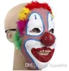 Halloween mascarade produits de décoration d'Halloween masque de clown en latex masque de clown accessoires de performance accessoires JIA238