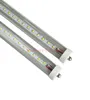 T8 4FT G13 LED-rörlampa 8FT Single Pin LED-rörljus FA8 LED-fluorescerande glödlampor 22W 45W AC85-265V