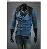 Plus Size M-6XL NEW HOT Men's Slim Personalized hat Design Hoodies & Sweatshirts Jacket Sweater Assassins creed Coat