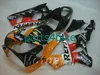 Billiga Body Fairings för Honda CBR929RR Fairing Kit CBR 929 2000 2001 Red Black Repsol Bodykits CBR 900 RR 00 01 CBR900RR HB79