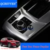 Qcbxyyxh bil styling för Mazda CX-5 2017 2018 Interiör Rostfritt Stål Gear Box Cup Holder Protection Cover Internt tillbehör