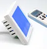 Thermostat de contrôleur de température de programme de synchronisation d'écran tactile de livraison gratuite avec télécommande infrarouge