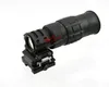 Tactical 1.5-5X Magnifier Scope with Flip to Side Mount Zooming Optics