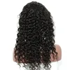 Virgem peruana 360 laço frontal peruca pré arrancada 150% de densidade obscura curly hd perucas de cabelo humano natural completo com cabelos de bebê diva1