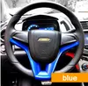 Stickers HOT SALE ABS Steering Wheel Squins Cover Sticker case For 2009 TO 2013 for Chevrolet Cruze Sedan Accessories