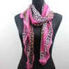 170x34cm 14styles nouvelles écharpes femmes mode georgette léopard long châle plage foulard en soie accessoires wrap