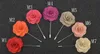 Yaka Çiçek Adam Kadın Kamelya El Yapımı Boutonniere Sopa Broş Pin Erkekler Aksesuarları 18 Renklerde