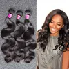 Braziliaanse haarbundel met kant sluiting Mink Remy Menselijk Haar Weefsels 100% Virgin Onverwerkte 3pcs Hair Extensions 1pc Sluiting Body Wave