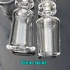 Quartz Nail Bowl 14mm 18mm Kvinna Male Joint Bucket Domeless Smoking Nails för Rips Dabs Wax Oil Rigs Glass Bongs