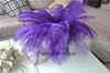 Plume d'autruche violette, 100 pièces, 1214 pouces, pour centre de table, événement, fête de mariage, décoration de mariage, 6200206