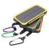 20000mAh Novel energia solar Destaque Banco Power LED Solar Power Banks 2A celular Output Telefone Portátil Carregador Solar Powerbank371644230