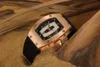 Orologi da donna del marchio svizzero appuntano a orologio meccanico di lusso inossidabile oro inossidabile orologio da donna in gomma da donna orologio sportivo bassa 9392548