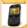 Original 8520 Blackberry 8520 Olåst WiFi-mobiltelefon Gratis frakt av Singapore Post Renoverad