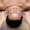 Royal Green Jade Roller Massager Afslankhulpmiddel Gezichtsmassage Gereedschap Oog Voeten Lichaam Hoofd Relax Massage Schoonheid Gezondheid Gereedschap 7341178