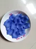 1000 st Royal Blue Wedding Table Decoration Silk Rose Petlals Flowers Confetti 4.5 * 5 cm levert groothandel