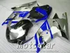 7 regali bodykits per SUZUKI GSX-R600 GSX-R750 01 02 03 kit carena K1 GSXR600/750 2001-2003 argento blu nero carenature set XA69