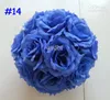 Fake Rose Balls dia 15cm Silk Kissing Rose Flowers Ball for Wedding Party Decoration U Choose Color Artificial Decorative Flower 7112331