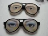 Komik plastik lensler Cadılar Bayramı Noel Hediye Parti Şaka Plastik gözlük Kadınlar ve Erkekler Göz Wacky komik gözlük kızlar 300 adet / grup