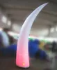 4m Multicolor Decorative Lighting Inflatable Tusk for Wedding and Event