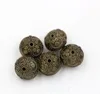 50pcs liga de liga antiquada Artesanato de bronze redonda Spacer Contas 16mm para colar de pulseira de jóias DIY Acessorie1861736