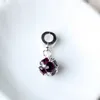 Molti colori strass per scegliere la pallina in lega balla per perle che penzola gioiello di moda splendido stile europeo adatto per il braccialetto di braccialetti Pandora