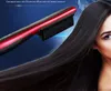 US Plug 110V KD-388 새로운 전문 직선형 아이언은 Isplay Electric Straight Hair Comb Straightener Iron Brush DHL과 함께 제공됩니다.