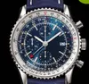 Schweizer Top Marke Luxury Men039s Quarz Chronograph Uhr Uhren Stoppwatch Fashion Black Face Full Edelstahl Armbanduhr Datum M9157033