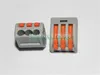 200 Stück 250 V/24 A Push-Pin-Anschlussklemmenblöcke vom elektrischen Typ Wago222-413, Serie 3 Pins