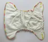 Free Shipping 2015 NEW Design 50 pcs Organic 100% Bamboo Cotton Velour baby Cloth diapers Nappy No PUL with 50 inserts