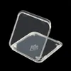 1000pcs lot High Quality SD Card SDHC SDXC Memory Card Protect Case Holder Plastic Box Jewel Cases258I