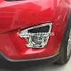 2015 Mazda CX5 CX 5 CX5 ABS Chrome frontale Testa della lampada della nebbia della luce disposizione della copertura della luce di nebbia della copertura esterna dell'automobile che designa gli accessori