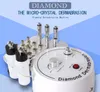 3 i 1 multifunktions dermabrasionsmaskin med sprutvakuum för huvudspotavlägsnande Microdermabrasion Facial Machine Diamant Skin Peeling CE