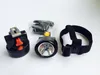 40 stuks/perceel LED -mijnbouwkoppen Portable KL2.8lm (A) Buiten draadloos draadloze jachtcampinglamp Miner Cap Light
