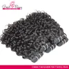 Water Fala Brazylijska przedłużenie włosów Big Curly 100 nieprzetworzony Dziewicze Human Hair Poleld 3pclot Dyable Ocean Hair Weave Weft Gre3084751