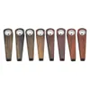 wholesale Pipes en bois Pipes à fumer 17mm Diamètre 76mm Hauteur Type simple pour tabac Pipes à fumer