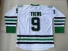 North Dakota Fighting Sioux College-Trikots Hockey 7 TJ Oshie 9 Jonathan Toews 11 Zach Parise Blank Green White University Retro genäht