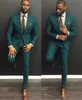 verde personalizzato slim fit uomo business giacca giacca pantaloni cravatta abiti da uomo belli primavera vendita abiti da sposa sposo Ebelz 197K